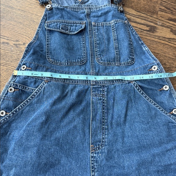 Old Navy Vintage Rare Overall Shorts Size L 100% Cotton Summer 2002 - Picture 11 of 11